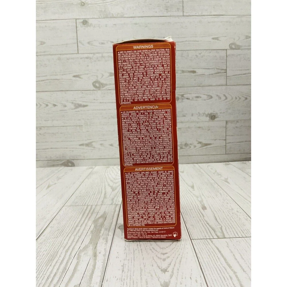 Creme of Nature Exotic Shine Color 7.3 Medium Warm Brown Argan Oil